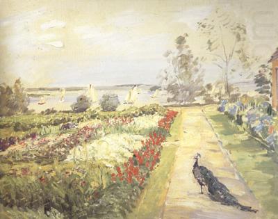 Max Slevogt Flower Garden in Neu-Cladow (nn02) china oil painting image